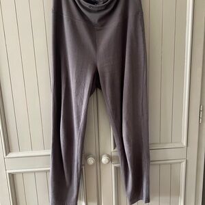 Eileen Fisher Traceable Cotton Jersey Leggings,
Color Rye, Size Small.